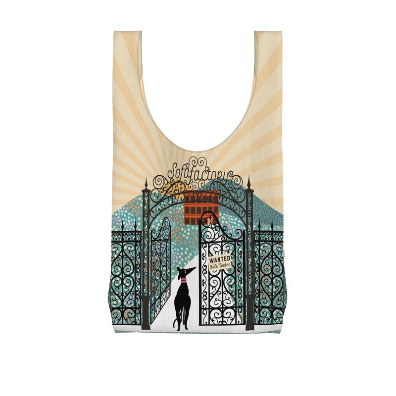 Wanted Sofa Tester - Greyhound Shopping Bag