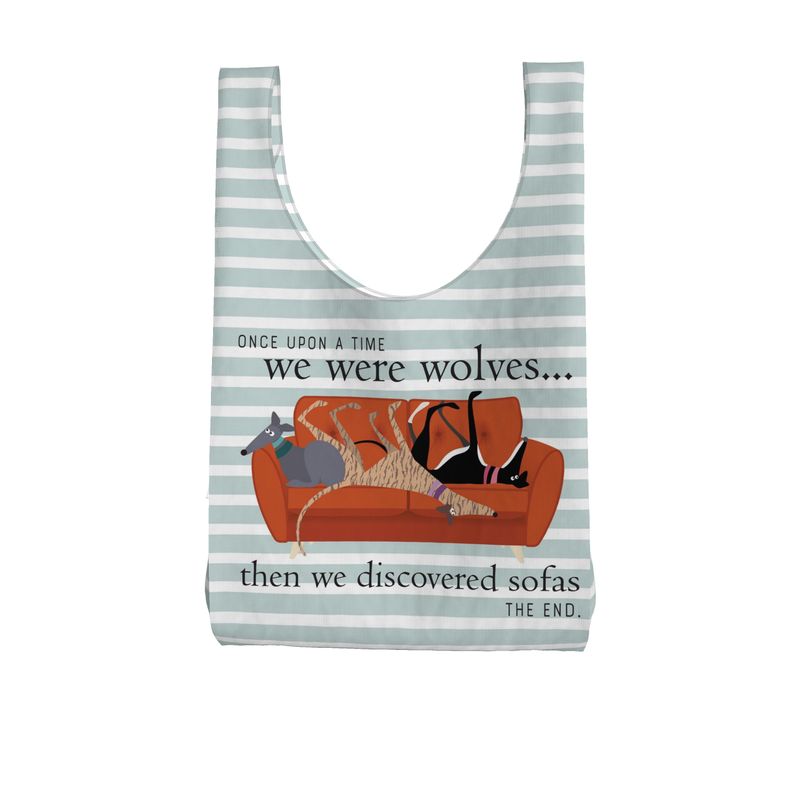 We were wolves - Parachute Shopping Bag - 2 COLOURS