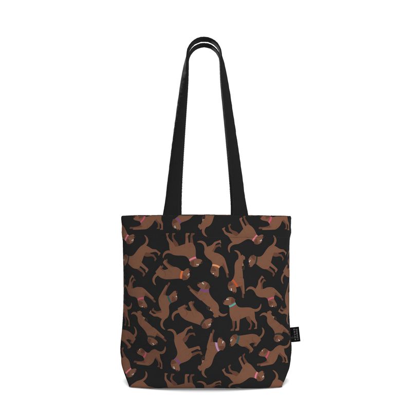 Chocolate Labrador Tote Bag