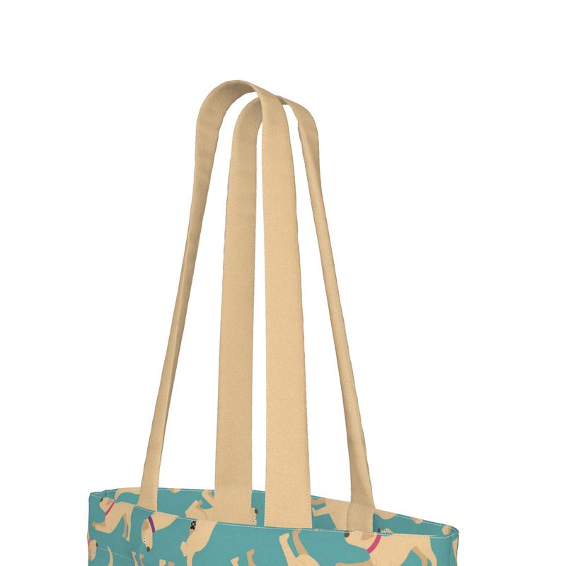 Golden Labrador Tote Bag