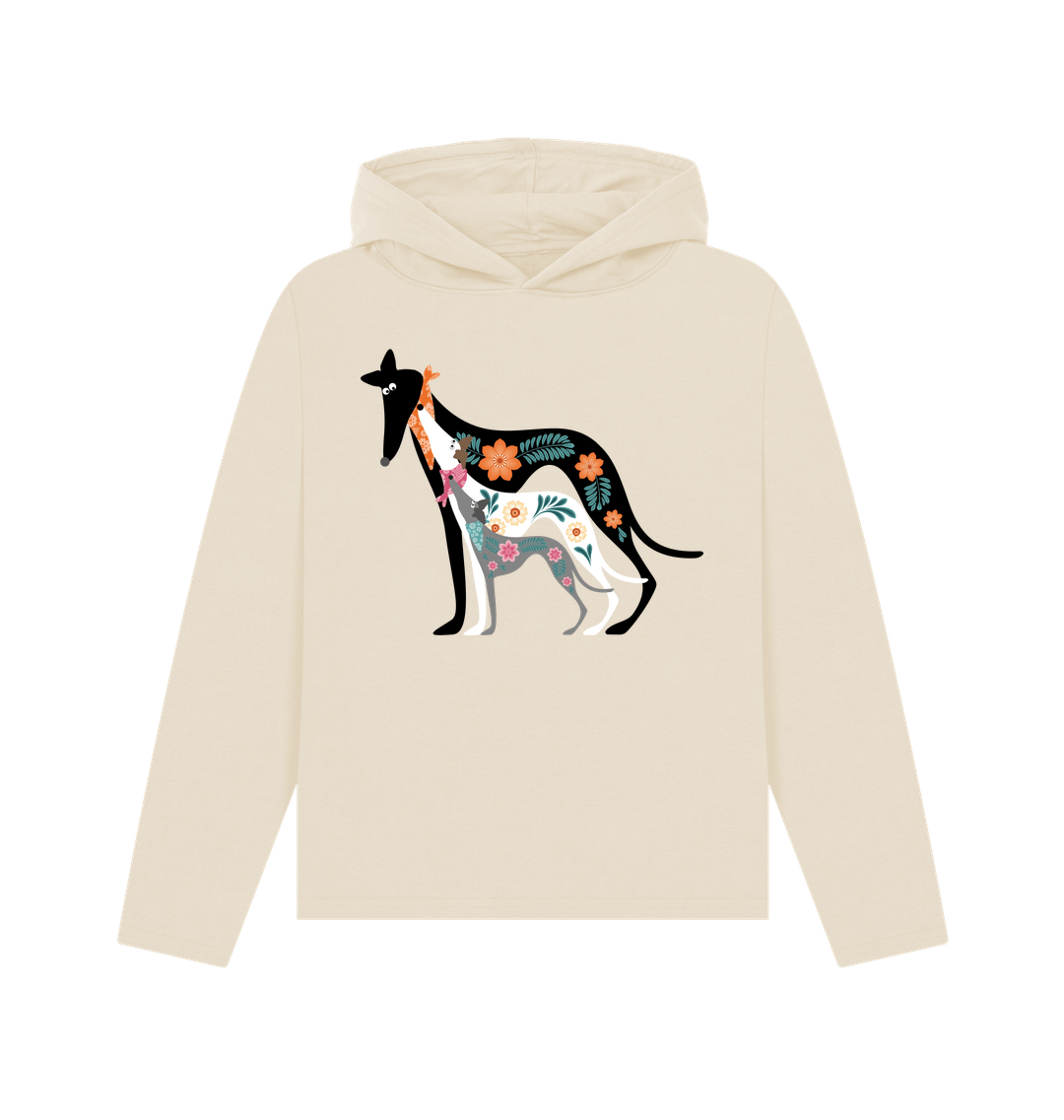 Oat Printed Hoody