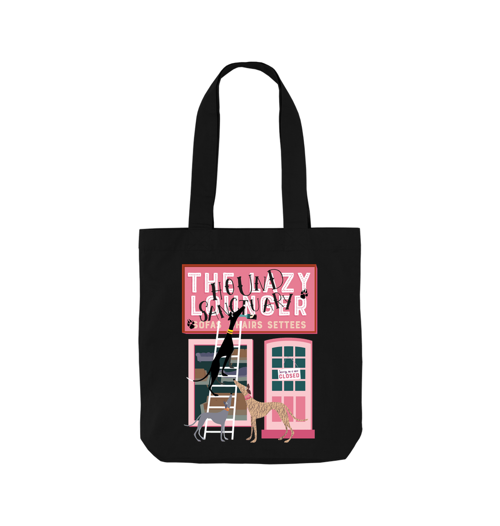 Black Printed Bag