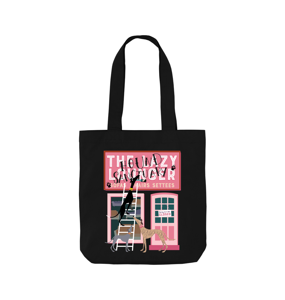 Black Printed Bag