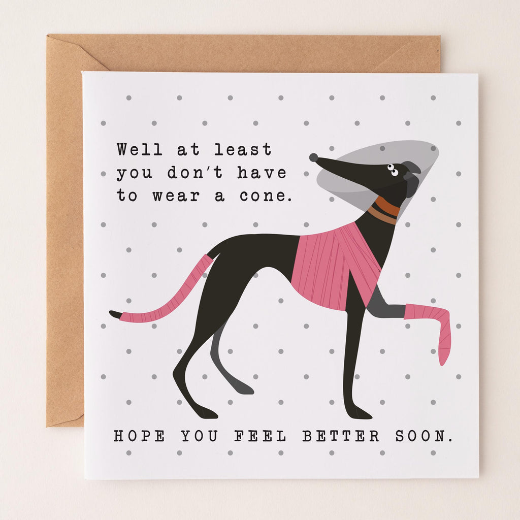 Get Well Soon - Hound Greetings Card