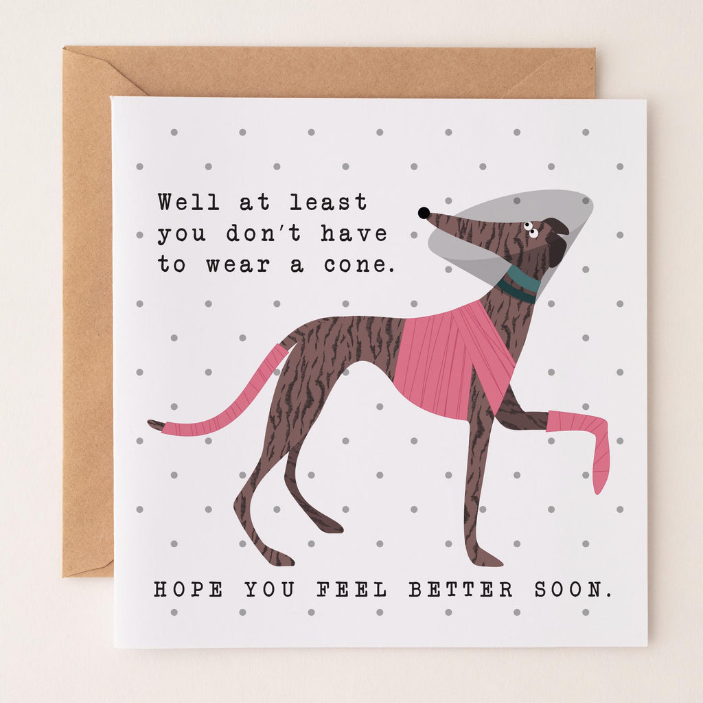 Get Well Soon - Hound Greetings Card