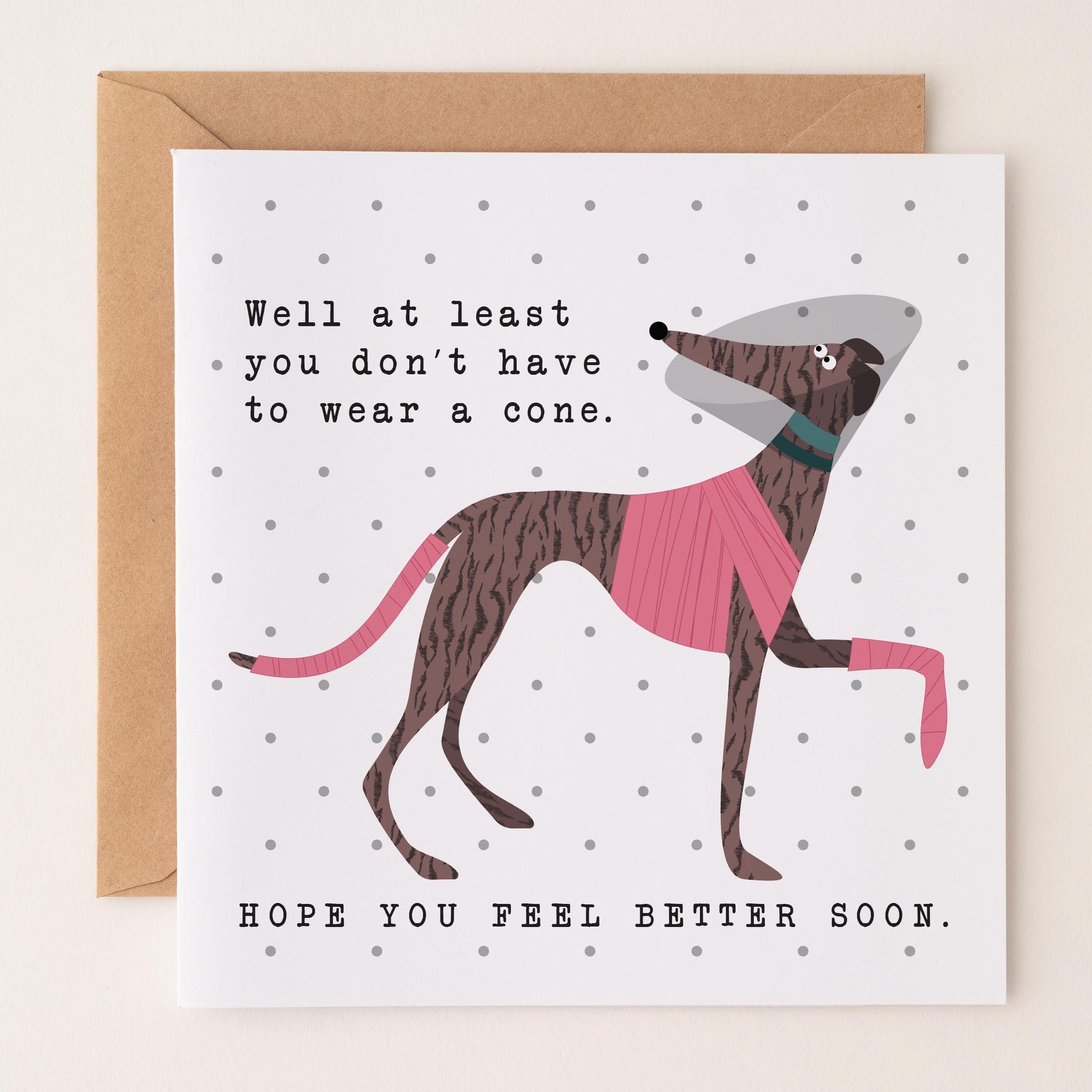 Get Well Soon - Hound Greetings Card