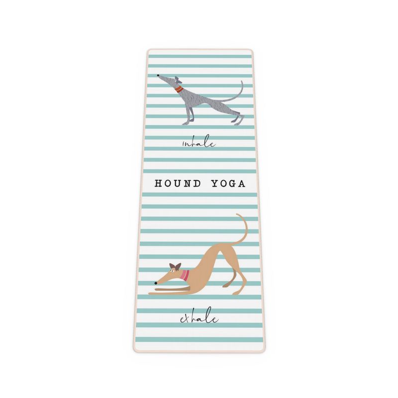 Hound Yoga - Yoga Mat - Blue Stripe