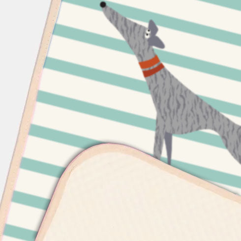 Hound Yoga - Yoga Mat - Blue Stripe