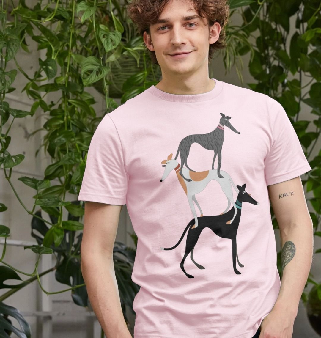 Hound stack tshirt in Pink