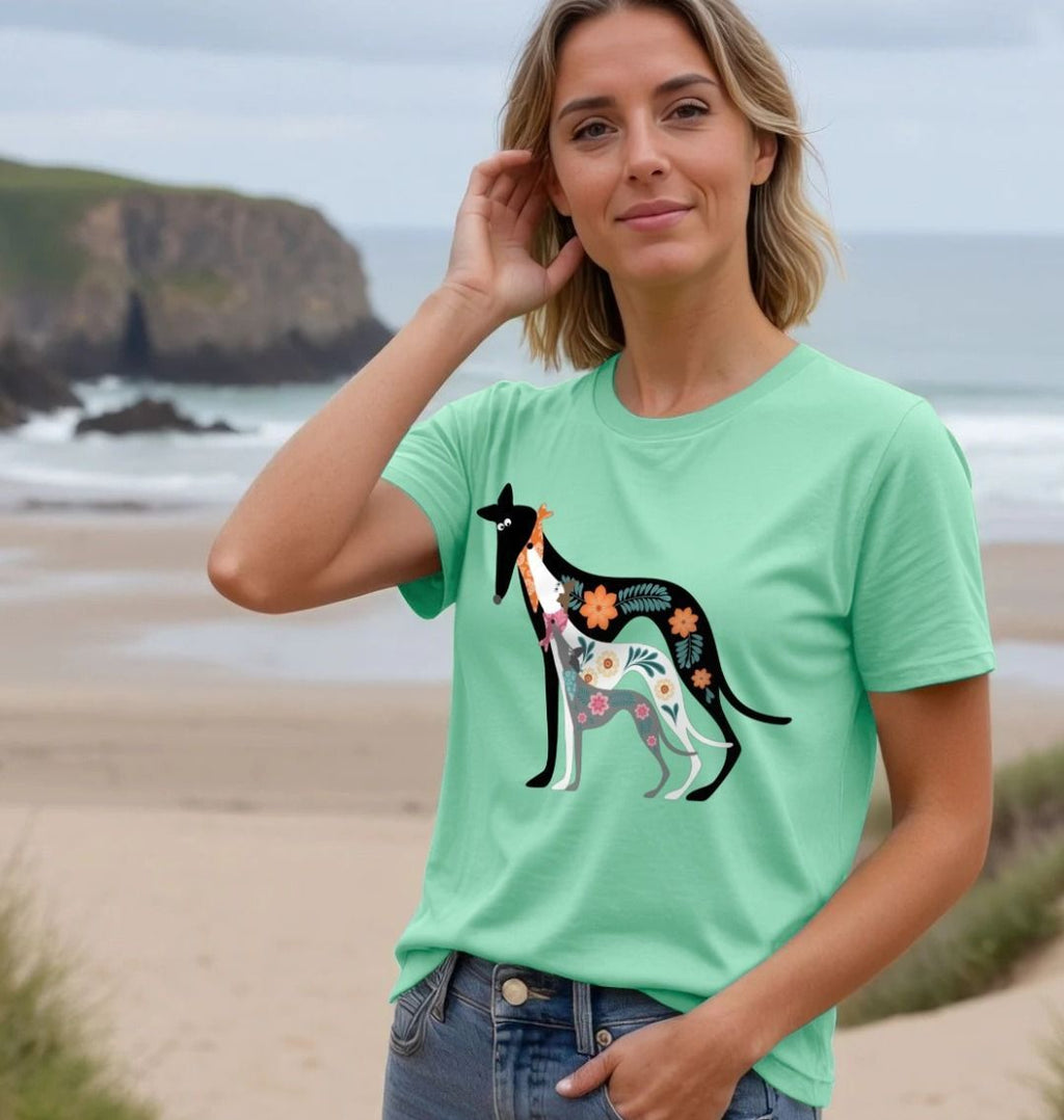 Rushin' Nestin Hounds Tshirt -Peppermint