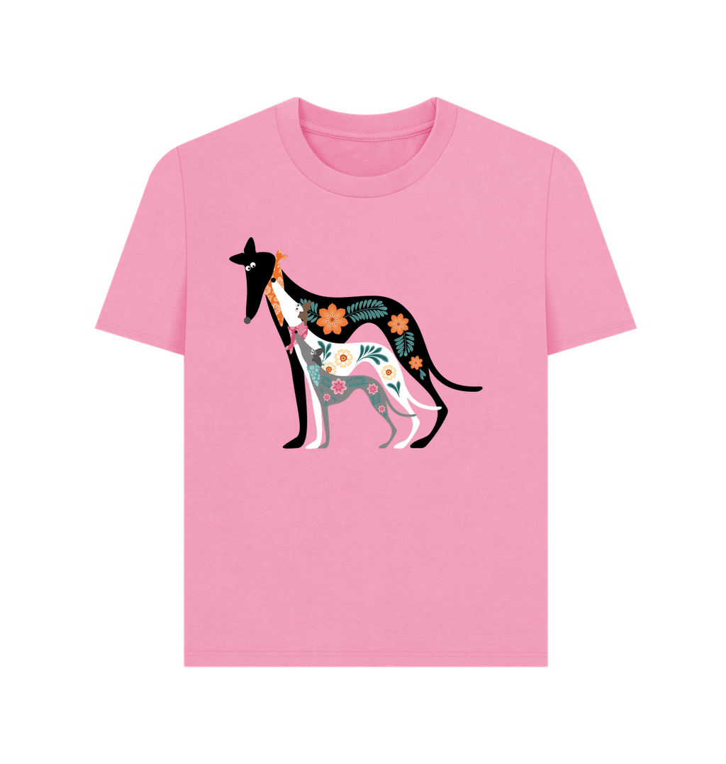 Rose Pink Printed T-shirt