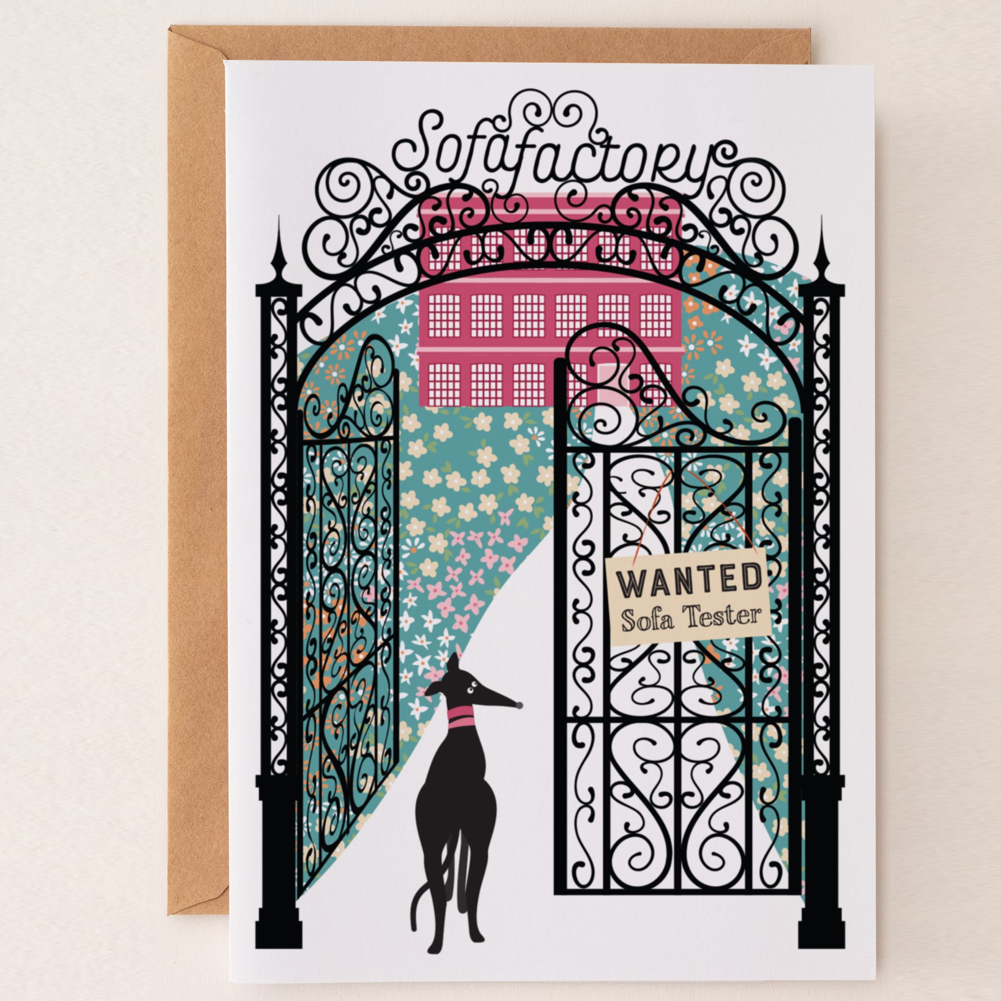 Wanted: Sofa Tester - Greetings Card - BIRTHDAY | THANK Y0U | INVITATION - A6