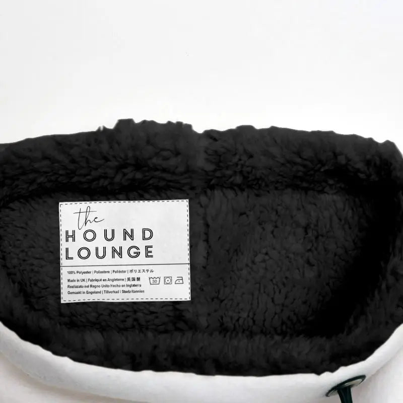 Brand and care label - the Hound Lounge