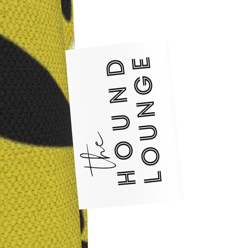 Black and White Hound Loungers - LIME Tote Shopping Bag - The Hound LoungeEveryday Tote Bag