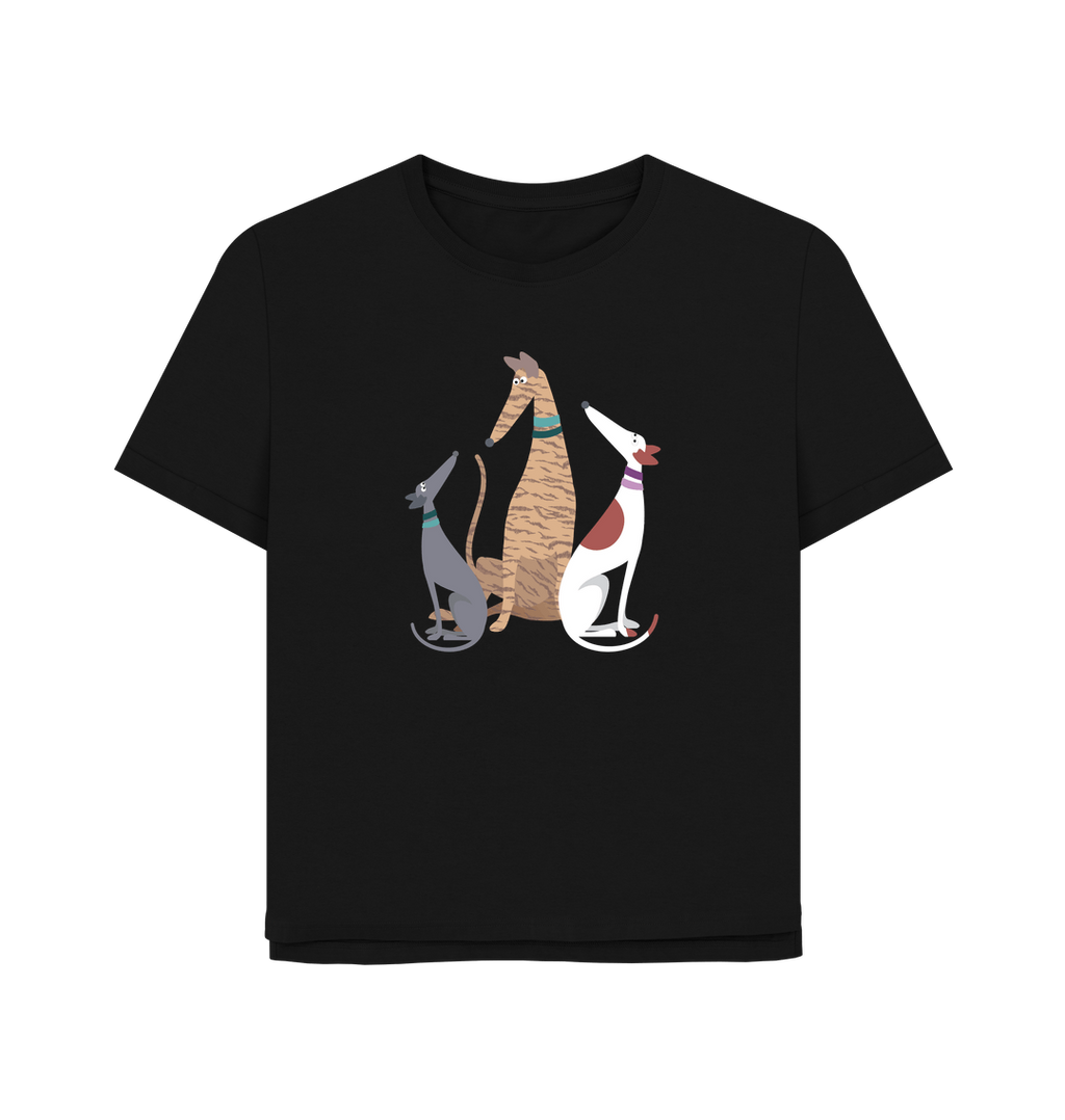 Black Printed T-shirt