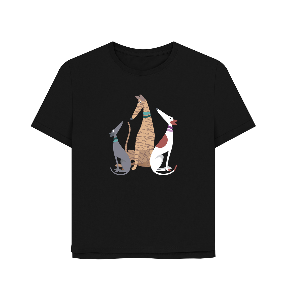 Black Printed T-shirt