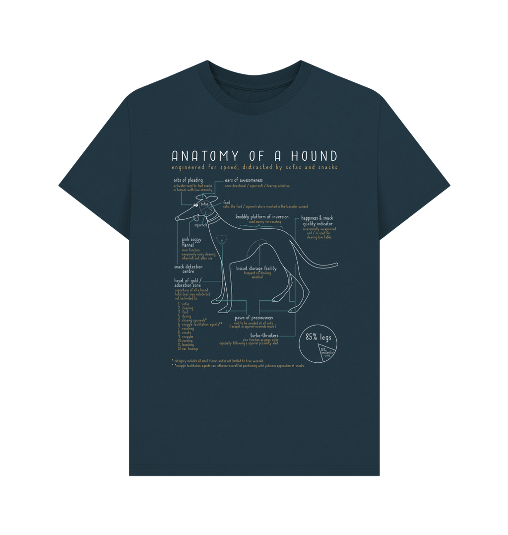 Denim Blue Printed T-shirt