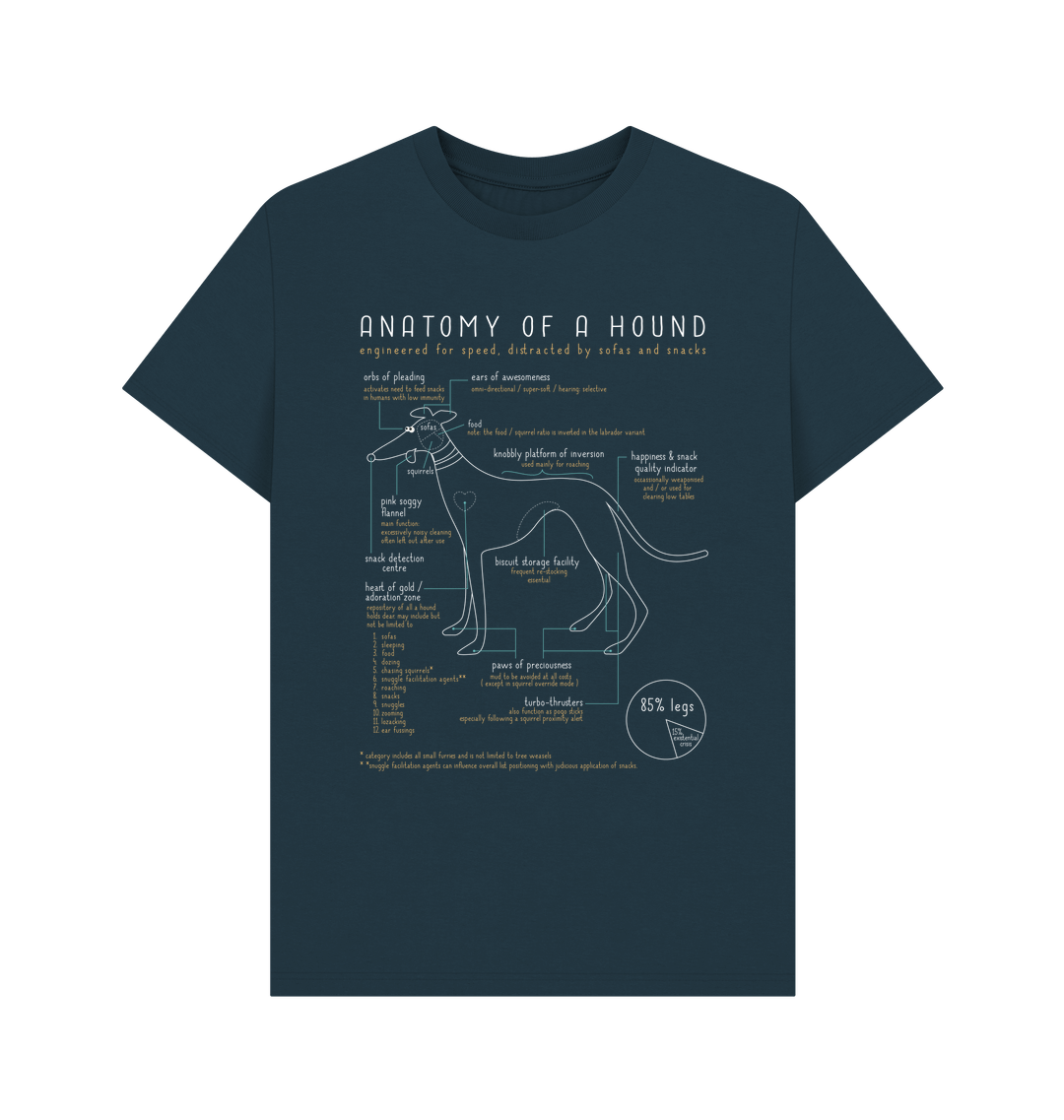 Denim Blue Printed T-shirt