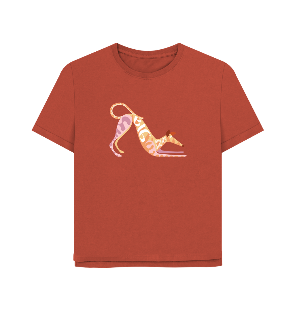 Rust Printed T-shirt Front