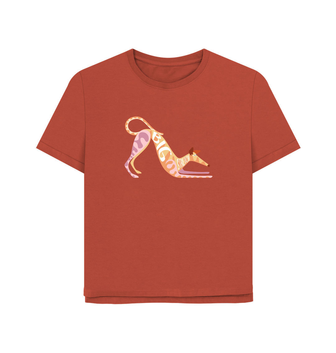 Rust Printed T-shirt Front