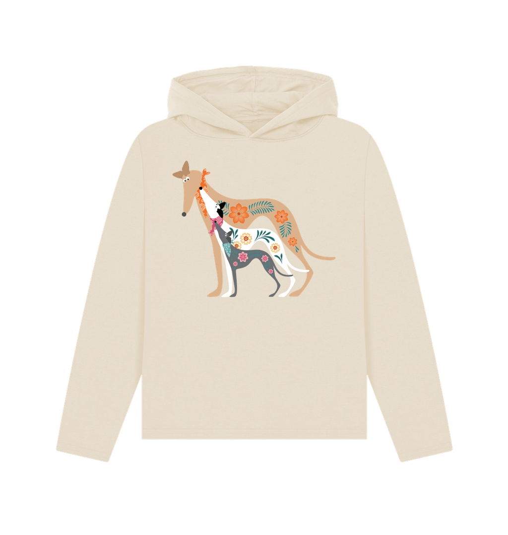 Oat Printed Hoody
