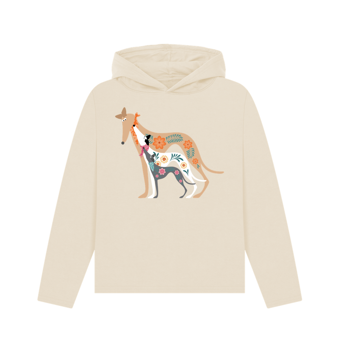 Oat Printed Hoody