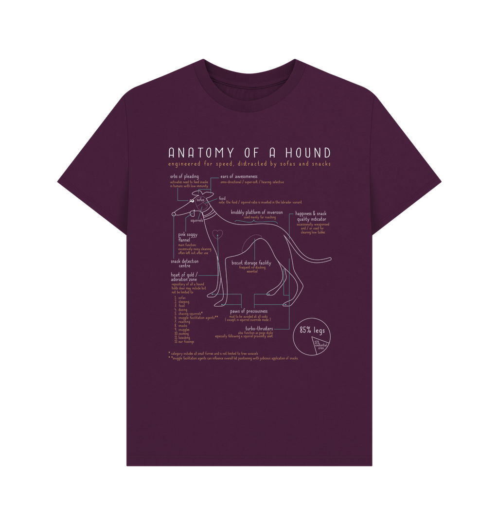 Purple Printed T-shirt