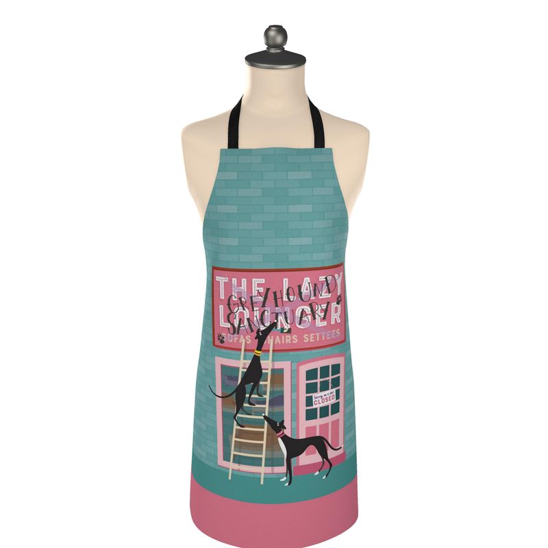 Greyhound Sanctuary aka the great sofa heist - Apron - The Hound LoungeAprons