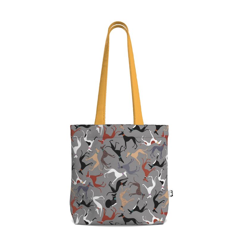 The Hound Loungers Party - GREY Tote Shopping Bag - The Hound LoungeEveryday Tote Bag