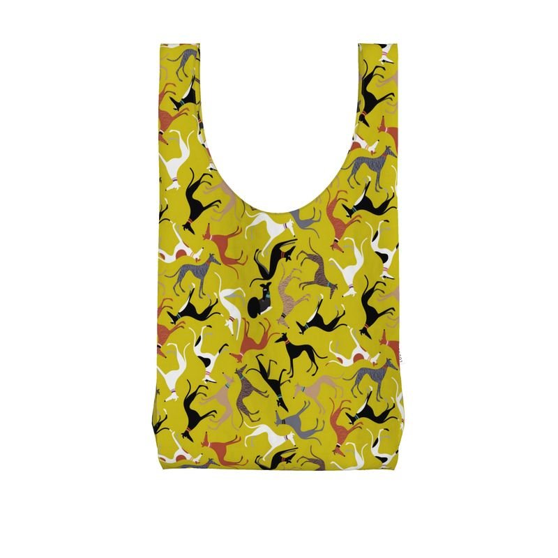 The Hound Loungers Party - Parachute Shopper LIME - The Hound LoungeParachute Shopping Bag